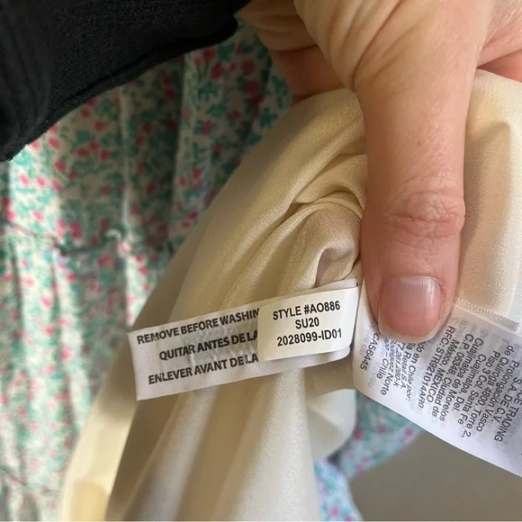 J. CREW Puff-Sleeve Midi Dress in Floral AO886 - Picture 14 of 15